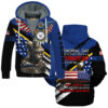 VETERAN UXVET53A-NV Premium Microfleece Sweatshirt