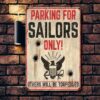 Veteran Printed Metal Sign