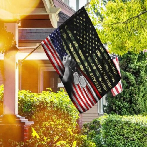 God Bless America Stay Strong Patriotic Fallen Brother Veteran Flag