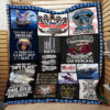 To My Daughter I Closed My Eyes For But A Moment. Veteran Dad Quilt Blanket