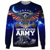 VETERAN UXVET28-AM Premium Microfleece Sweatshirt