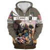 VETERAN UXVET29-NV Premium Microfleece Zip Hoodie VETERAN UXVET29-NV Premium Microfleece Zip Hoodie