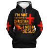 GOD HBLG23 Premium Microfleece Hoodie