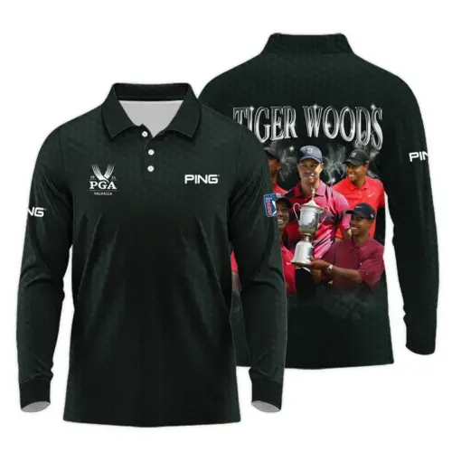 Special Release Long Polo Shirt All Over Prints