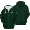 Masters Tournament Zipper Hoodie for Golf Fans Masters Tournament Zipper Hoodie for Golf Fans