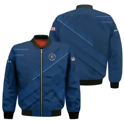 Special Release 125th U.S. Open Rolex Golf Apparel All Over Prints - Bomber