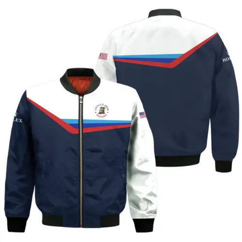 Special Release 125th U.S. Open Rolex Golf Apparel All Over Prints - Bomber