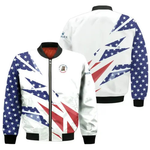 Special Release 125th U.S. Open Rolex Golf Apparel All Over Prints - Bomber