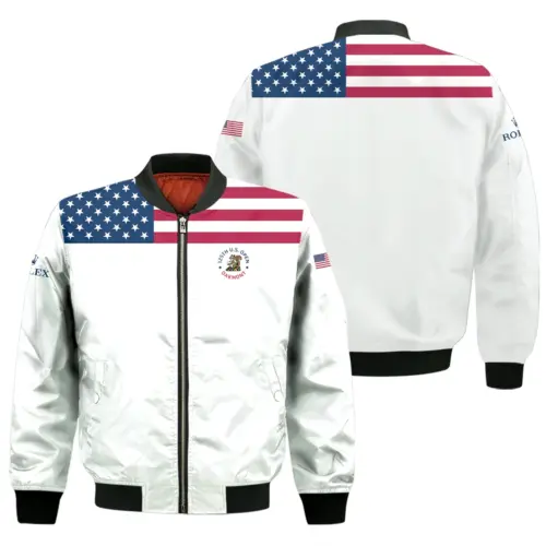 Special Release 125th U.S. Open Rolex Golf Apparel All Over Prints - Bomber
