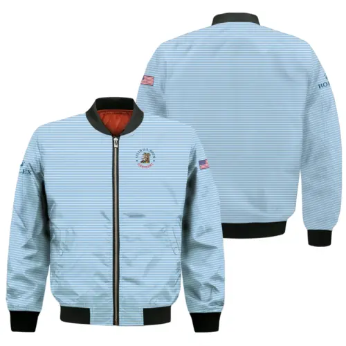 Special Release 125th U.S. Open Rolex Golf Apparel All Over Prints - Bomber
