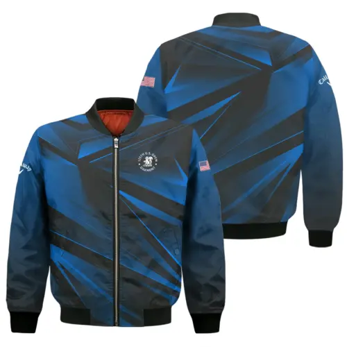 Special Release 125th U.S. Open Callaway Golf Apparel All Over Prints - Bomber