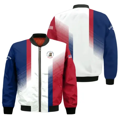 Special Release 125th U.S. Open Callaway Golf Apparel All Over Prints - Bomber