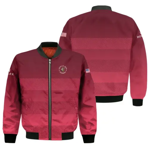 Special Release 125th U.S. Open Rolex Golf Apparel All Over Prints - Bomber