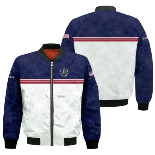 Special Release 125th U.S. Open Rolex Golf Apparel All Over Prints - Bomber