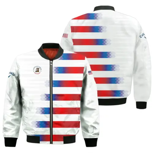 Special Release 125th U.S. Open Callaway Golf Apparel All Over Prints - Bomber