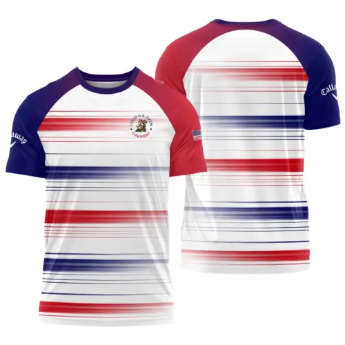 Special Release 125th U.S. Open Callaway Golf Apparel All Over Prints - Tshirt