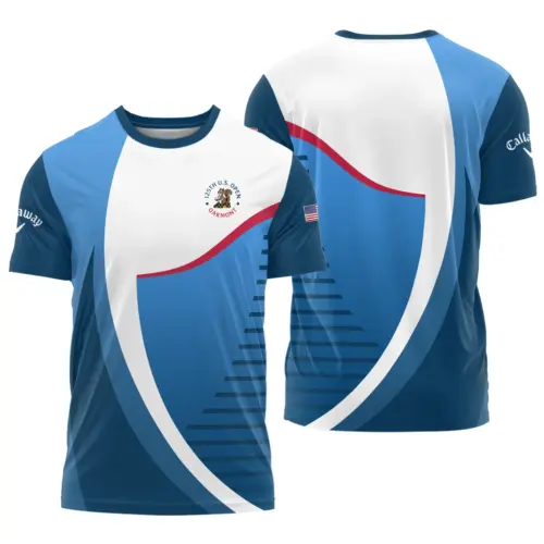 Special Release 125th U.S. Open Callaway Golf Apparel All Over Prints - Tshirt
