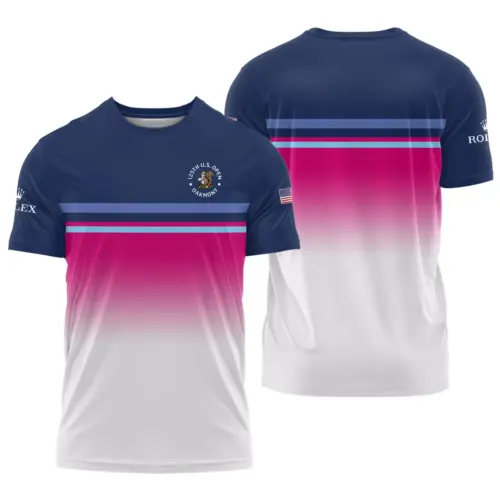 Special Release 125th U.S. Open Rolex Golf Apparel All Over Prints - Tshirt