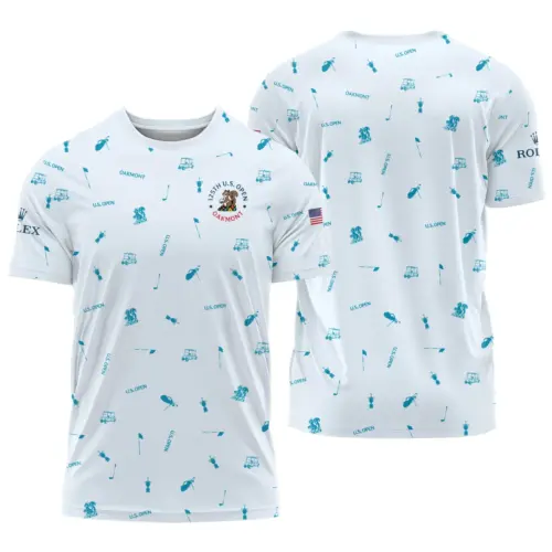 Special Release 125th U.S. Open Rolex Golf Apparel All Over Prints - Tshirt