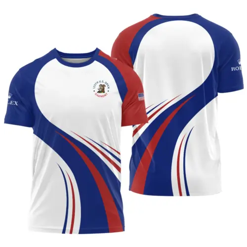 Special Release 125th U.S. Open Rolex Golf Apparel All Over Prints - Tshirt