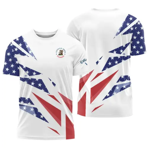 Special Release 125th U.S. Open Callaway Golf Apparel All Over Prints - Tshirt