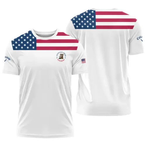 Special Release 125th U.S. Open Callaway Golf Apparel All Over Prints - Tshirt