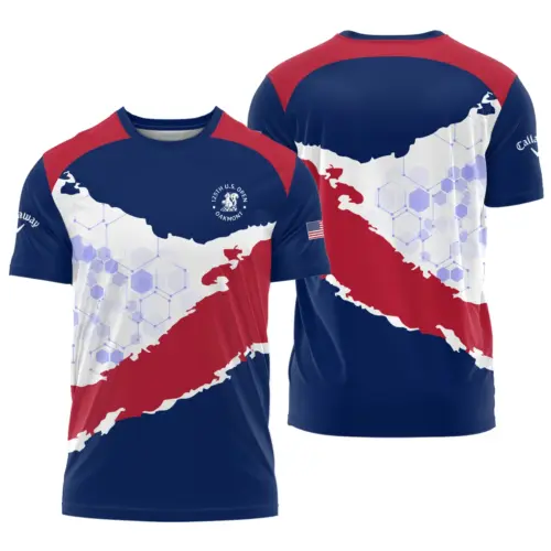 Special Release 125th U.S. Open Callaway Golf Apparel All Over Prints - Tshirt