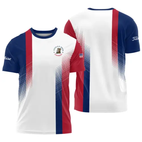 Special Release 125th U.S. Open Titleist Golf Apparel All Over Prints - Tshirt
