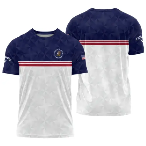 Special Release 125th U.S. Open Callaway Golf Apparel All Over Prints - Tshirt