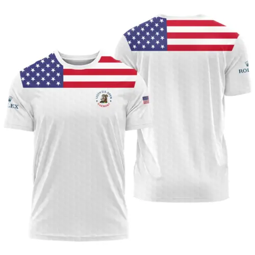 Special Release 125th U.S. Open Rolex Golf Apparel All Over Prints - Tshirt