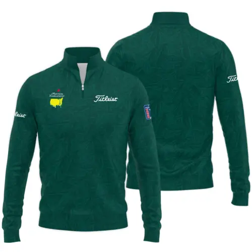Special Release Green Mix Black Titleist Masters Tournament Vneck Polo Shirt All Over Prints  QTMT130724A1TLZVPL