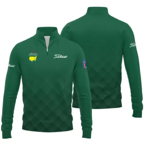 Special Release Green Mix Black Titleist Masters Tournament Vneck Polo Shirt All Over Prints  QTMT130724A1TLZVPL