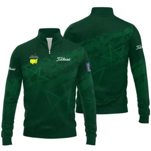 Special Release Green Mix Black Titleist Masters Tournament Vneck Polo Shirt All Over Prints  QTMT130724A1TLZVPL