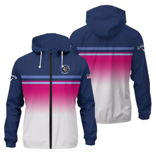 Special Release 126th U.S. Open Callaway Golf Apparel All Over Prints - Windbreaker Jacket