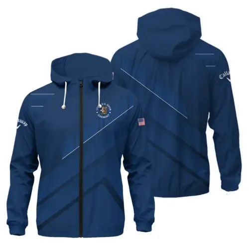 Special Release 126th U.S. Open Callaway Golf Apparel All Over Prints - Windbreaker Jacket