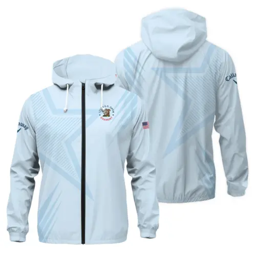 Special Release 126th U.S. Open Callaway Golf Apparel All Over Prints - Windbreaker Jacket