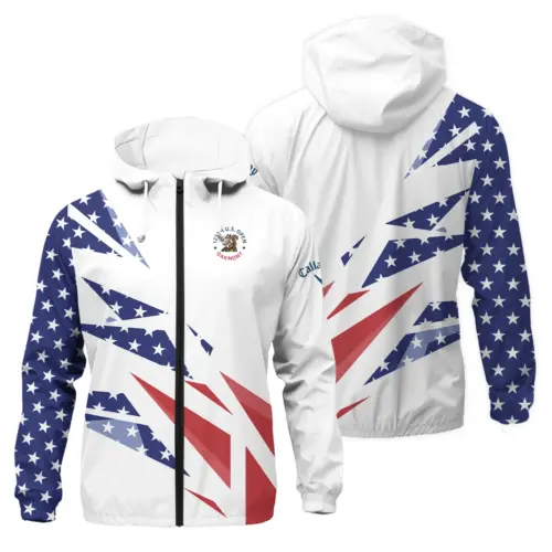 Special Release 126th U.S. Open Callaway Golf Apparel All Over Prints - Windbreaker Jacket