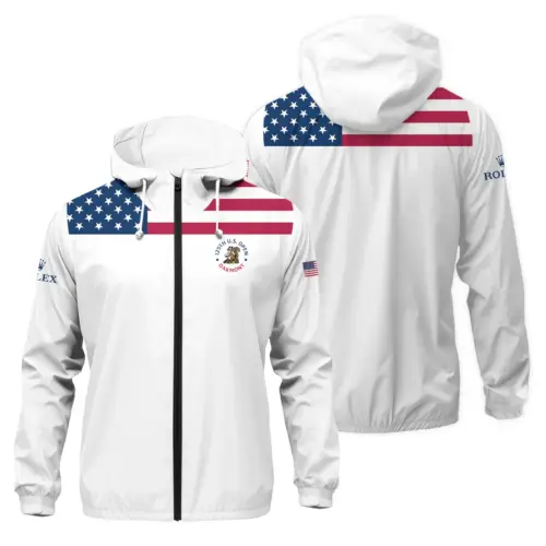 Special Release 126th U.S. Open Rolex Golf Apparel All Over Prints - Windbreaker Jacket