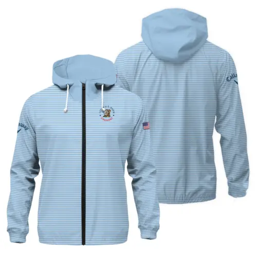 Special Release 126th U.S. Open Callaway Golf Apparel All Over Prints - Windbreaker Jacket