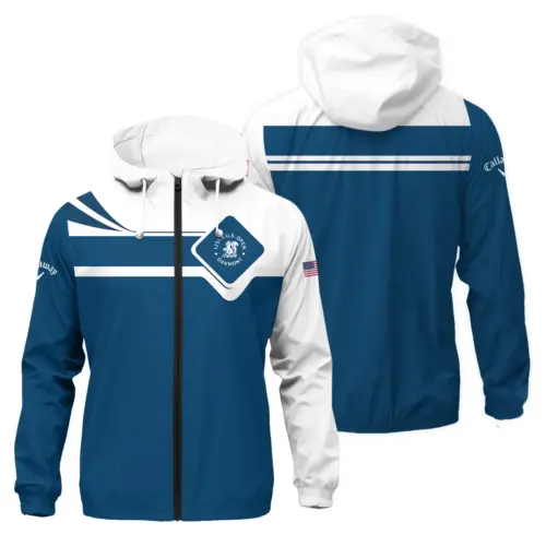 Special Release 126th U.S. Open Callaway Golf Apparel All Over Prints - Windbreaker Jacket