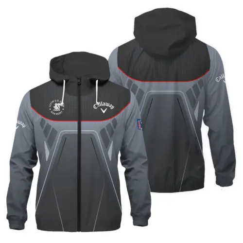 Special Release 126th U.S. Open Callaway Golf Apparel All Over Prints - Windbreaker Jacket