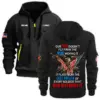 New Release U.S. Marine Corps Veteran Hoodie Half Zipper HBLVTR080424A04MC