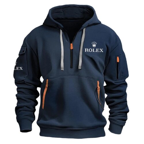 Fashion Hoodie Half Zipper UXGLBR24
