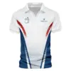 Collab Release Red White Blue Ping Masters Tournament Vneck Polo Shirt All Over Prints  BLMT220724A1PIZVPL