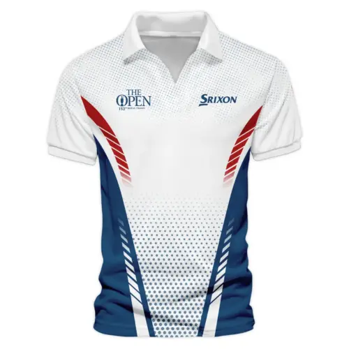 Special Release Red White Blue Srixon Masters Tournament Vneck Polo Shirt All Over Prints  UXGL191-SRI
