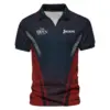 Special Release Dark Blue Red Rolex Masters Tournament Vneck Polo Shirt All Over Prints  BLTOP090724A2ROXZVPL