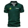 Masters Tournament Rolex Camo Sport Green Abstract Vneck Polo Shirt Style Classic Polo Shirt For Men