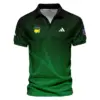 Nike Masters Tournament Polo Shirt Dark Green Gradient Star Pattern Golf Sports Vneck Polo Shirt Style Classic Polo Shirt For Men