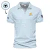 Presidents Cup Dark Blue Star Gradient Background Callaway Vneck Polo Shirt Style Classic