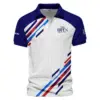 Special Release Titleist 152nd Open Championship Blue Red Straight Line White Background Vneck Polo Shirt All Over Prints  HOTOP090724A01TLZVPL